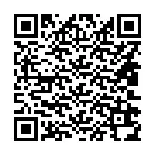 QR kód a telefonszámhoz +14802634013