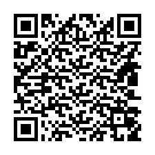 Codice QR per il numero di telefono +14803059695