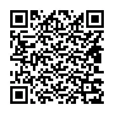 QR Code pour le numéro de téléphone +14803227052