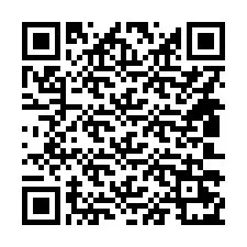 QR kód a telefonszámhoz +14803271214