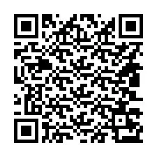 QR код за телефонен номер +14803273574