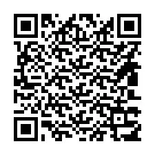 Código QR para número de telefone +14803317451