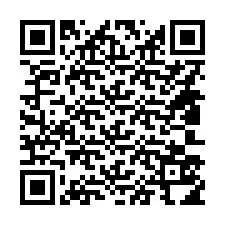 QR Code for Phone number +14803514308