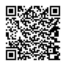 QR код за телефонен номер +14803600230