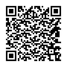 QR Code pour le numéro de téléphone +14803768591