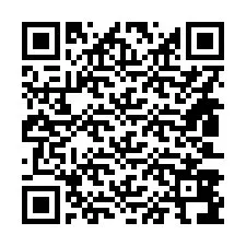 QR-Code für Telefonnummer +14803896995