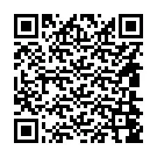 QR kód a telefonszámhoz +14804046050