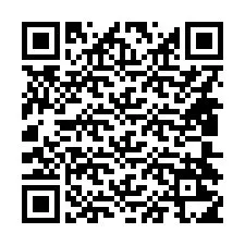 QR-code voor telefoonnummer +14804215606