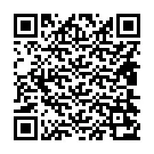 QR-koodi puhelinnumerolle +14804272442