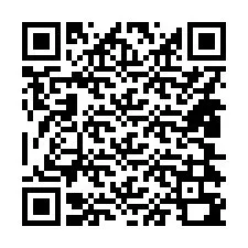 QR код за телефонен номер +14804390027