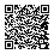 QR kód a telefonszámhoz +14804390627