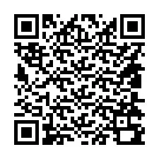 QR Code pour le numéro de téléphone +14804390948