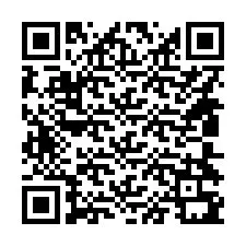 QR kód a telefonszámhoz +14804391204