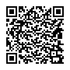 QR kód a telefonszámhoz +14804391215