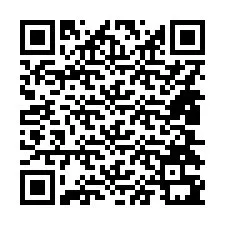 QR kód a telefonszámhoz +14804391767