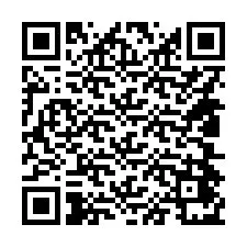 Código QR para número de telefone +14804471228