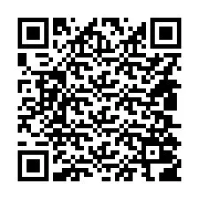 Kode QR untuk nomor Telepon +14805006674