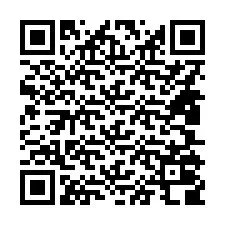 QR Code pour le numéro de téléphone +14805008923