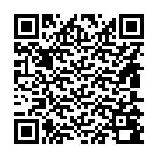 Kode QR untuk nomor Telepon +14805080145