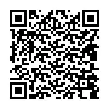 QR-код для номера телефона +14805088812