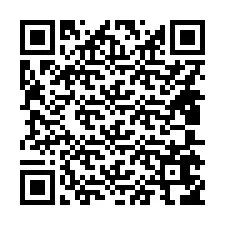 QR-koodi puhelinnumerolle +14805656902