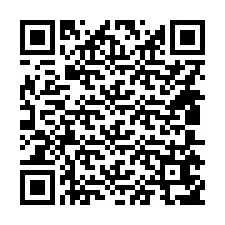 Kode QR untuk nomor Telepon +14805657214