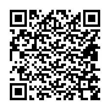 QR Code for Phone number +14805758157