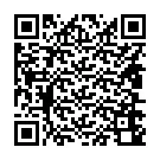 QR-koodi puhelinnumerolle +14806640962