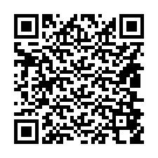 QR kód a telefonszámhoz +14806858265