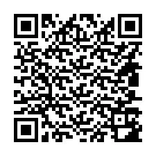 QR kód a telefonszámhoz +14807182994