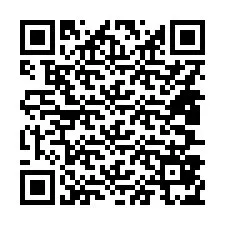 QR Code for Phone number +14807875633
