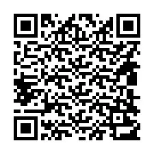 QR-koodi puhelinnumerolle +14808213250