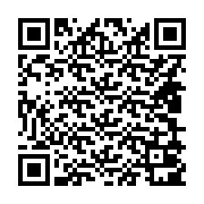 QR код за телефонен номер +14809001036