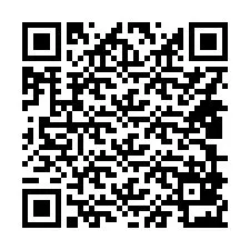 電話番号のQRコード +14809823626