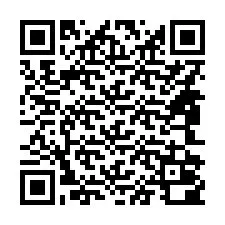 QR-код для номера телефона +14842000003