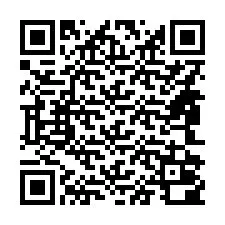 QR kód a telefonszámhoz +14842000007