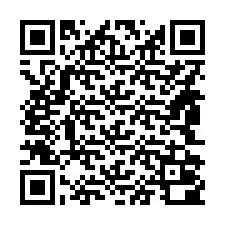 Código QR para número de telefone +14842000025