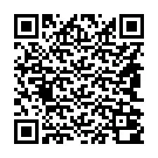 Codice QR per il numero di telefono +14842000034