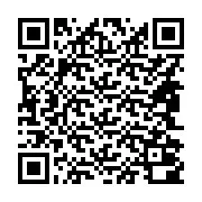 QR-koodi puhelinnumerolle +14842000163