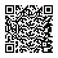 Código QR para número de teléfono +14842000170