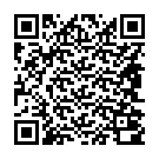 Codice QR per il numero di telefono +14842000172