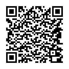 QR Code สำหรับหมายเลขโทรศัพท์ +14842000178