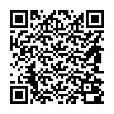 QR Code สำหรับหมายเลขโทรศัพท์ +14842000181