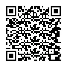 QR код за телефонен номер +14842000192