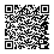 QR-Code für Telefonnummer +14842000196