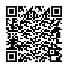 QR Code pour le numéro de téléphone +14842000214