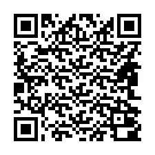 QR-koodi puhelinnumerolle +14842000217