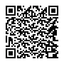 QR код за телефонен номер +14842000219