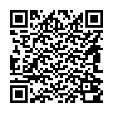 QR kód a telefonszámhoz +14842000240