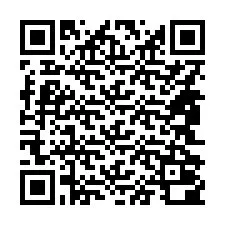 QR код за телефонен номер +14842000273